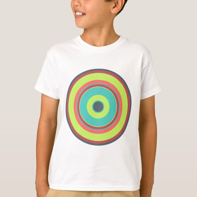 T-shirt Cercles colorés 04 (Devant)