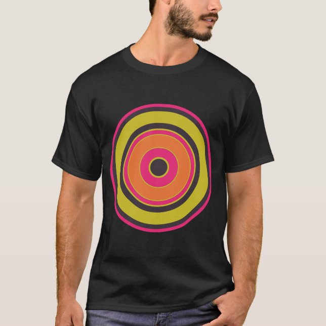 T-shirt Cercles colorés 06 (Devant)