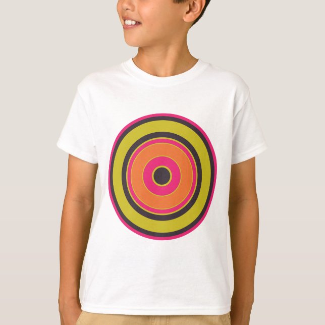 T-shirt Cercles colorés 06 (Devant)