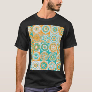 T-shirt Cercles colorés aléatoires : Arrière - plan artist