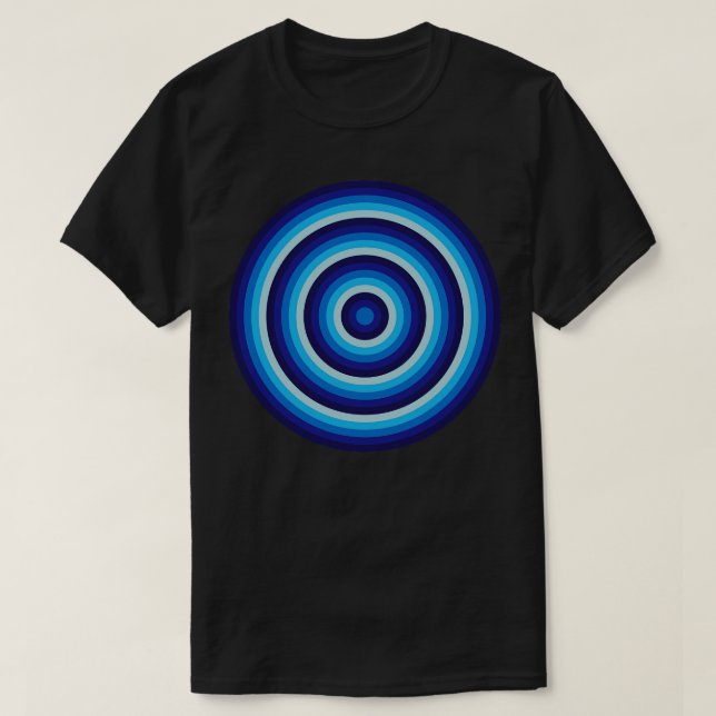 T-shirt Cercles concentrés 4 (Design devant)