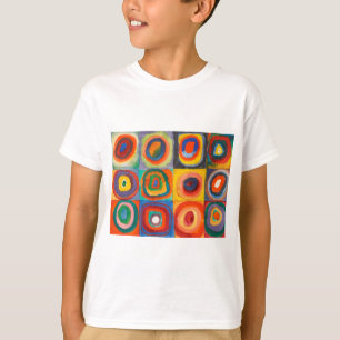 T-shirt Cercles concentrés Carré de Kandinsky