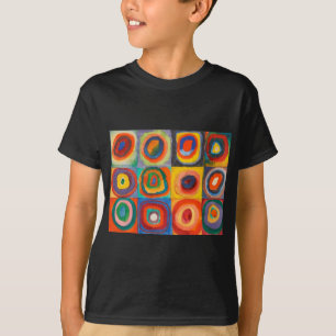 T-shirt Cercles concentrés Carré de Kandinsky