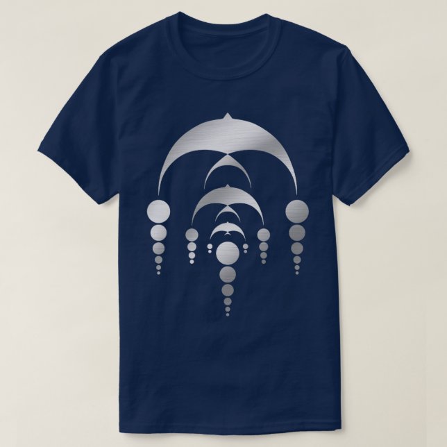 T-shirt Cercles de coupe (Design devant)