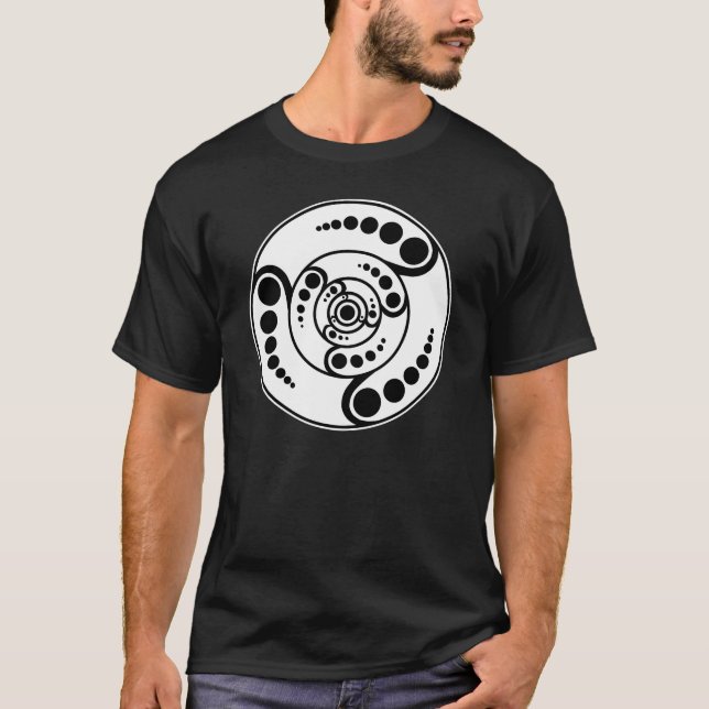 T-shirt Cercles de culture d'UFO (Devant)
