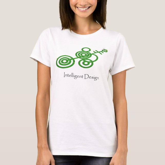 T-shirt Cercles de culture verte - conception intelligente (Devant)