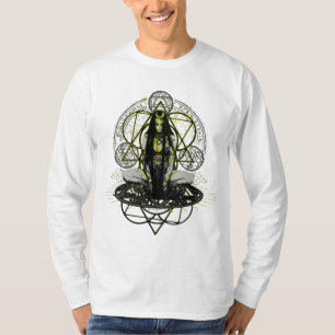 T-shirt Cercles de magie d'enchanteresse du peloton   de