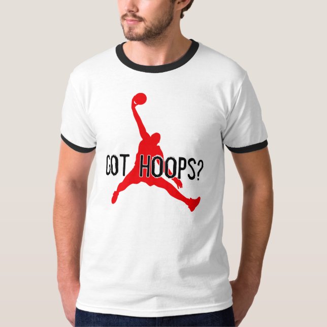 T-shirt Cercles obtenus - basket-ball (Devant)