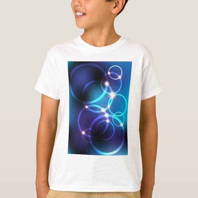 T-shirt Cercles rougeoyants (Devant)