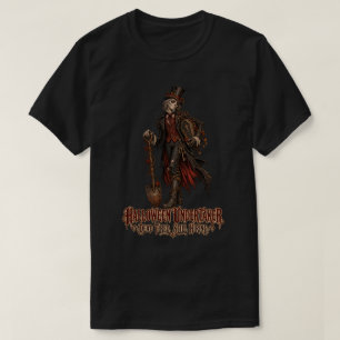 T-shirt Cercueil d'Halloween, croque-mort épuisé, recrutem