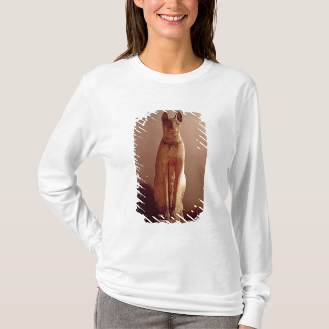T-shirt Cercueil d'un chat protégé par la déesse Bastet (p (Devant)