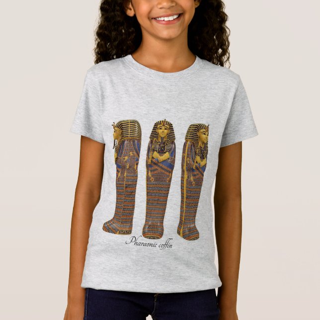 T-shirt cercueil pharaonique (Devant)