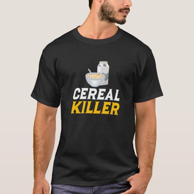 T-shirt Cereal Killer Breakfast (Devant)