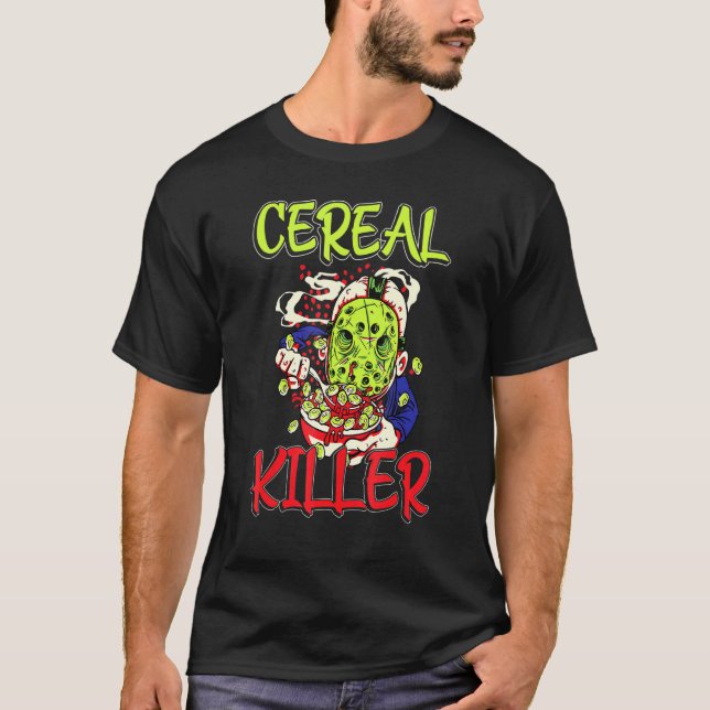T-shirt Cereal Killer Food Pun Humor Costume Halloween (Devant)