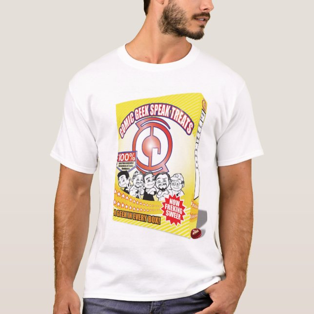 T-shirt Céréale de CGS avec l'URL (Devant)