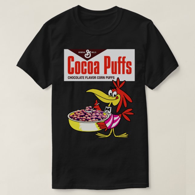 T-shirt Céréale des choux de cacao (Design devant)