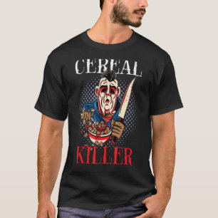 T-shirt Céréale Killer Food Pun Humour Costume Halloween