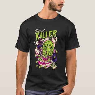 T-shirt Céréale Killer Pun Plaisanterie drôle Matching Hal