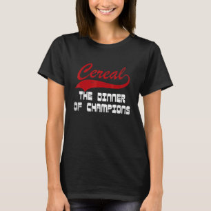 T-shirt Céréales Céréale Céréale Sain Pour Bébés Céréale K