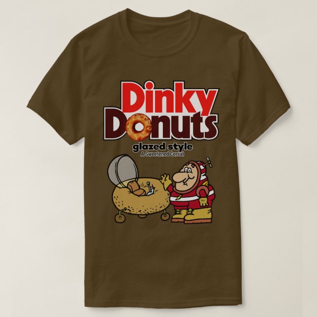 T-shirt Céréales de Donuts Dinky (Design devant)