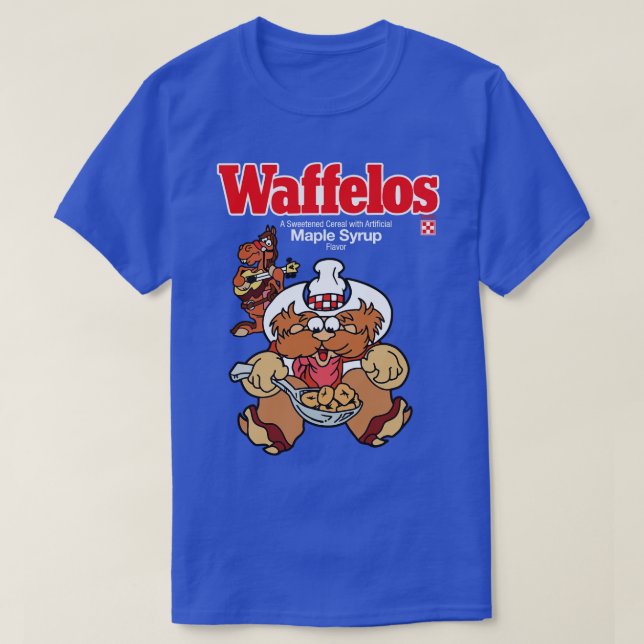 T-shirt Céréales de Waffelos (Design devant)