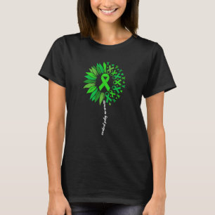 T-shirt Cérébral Palsy Awareness Cp Pour Femmes Tournesol