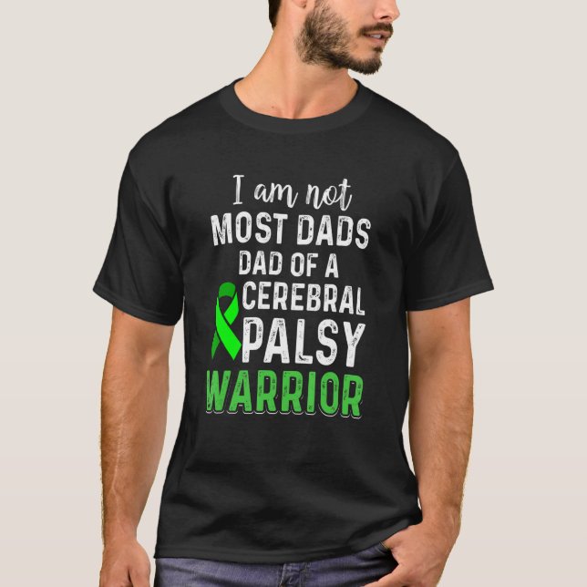 T-shirt Cerebral Palsy CP Awareness Most Warrior Survivor (Devant)