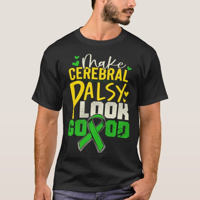 T-shirt Cerebral Palsy Patients CP Survivor (Devant)