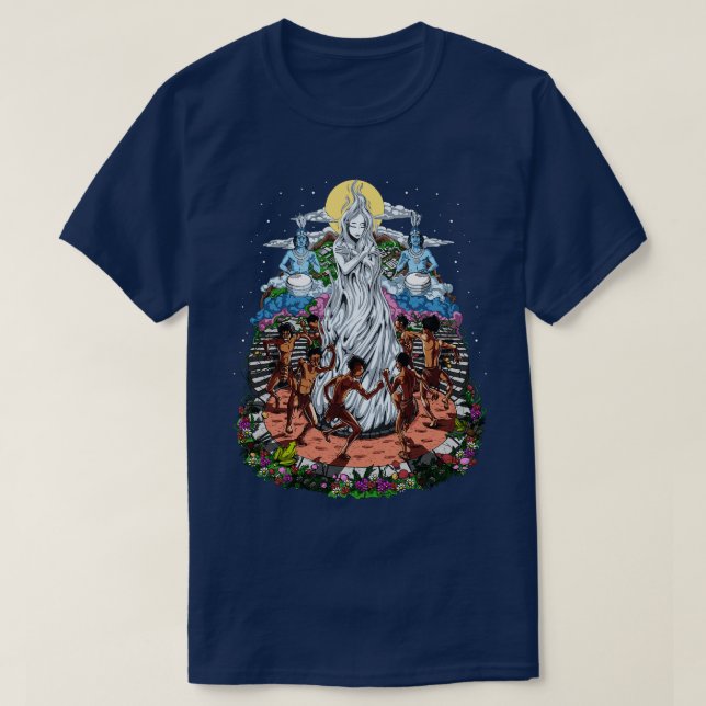 T-shirt Cérémonie d'Ayahuasca (Design devant)