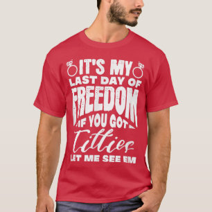 T-shirt Cérémonie de mariage du marié enterrement de vie d