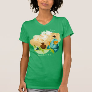 T-shirt Cérémonie de thé japonais personnalisé, Dragon