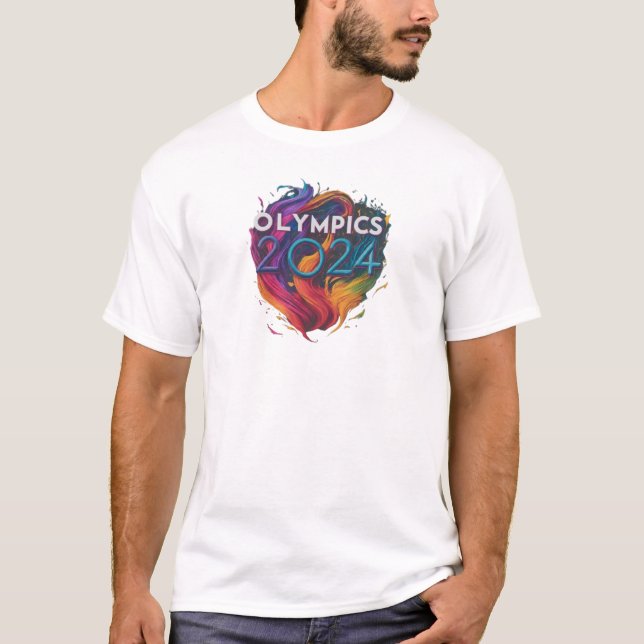 T-shirt Cérémonie d'ouverture des Jeux Olympiques 2024 - T (Devant)