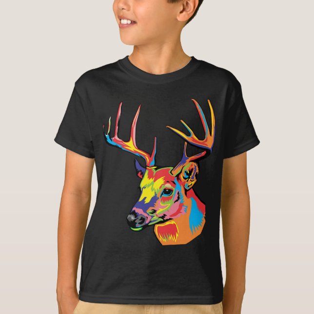 T-shirt cerf (Devant)