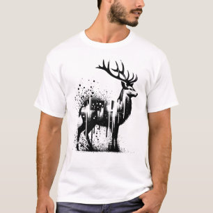 T-shirt Cerf