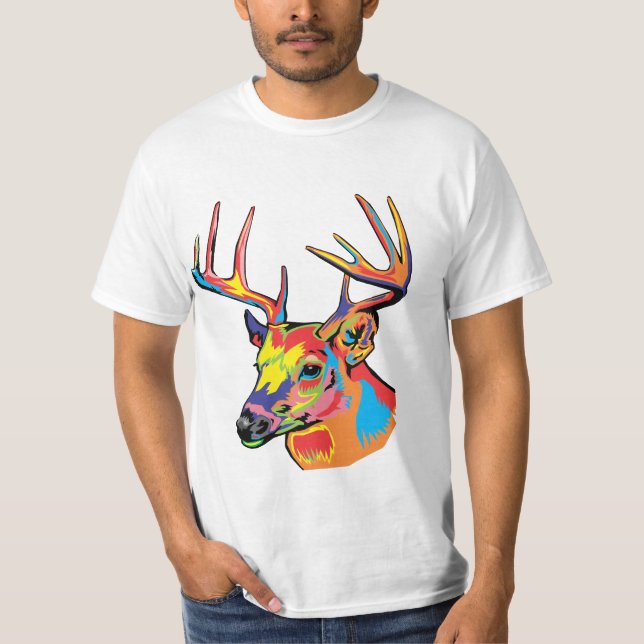T-shirt cerf (Devant)