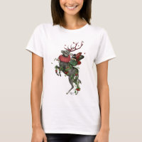 Cerf aux fraises