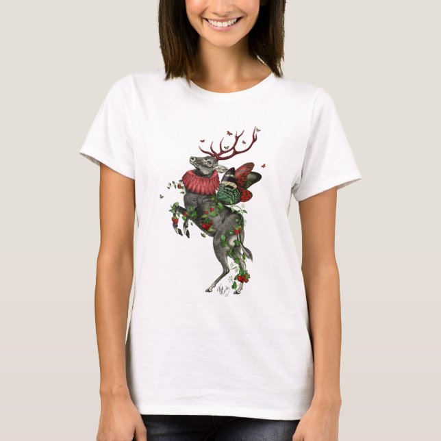 T-shirt Cerf aux fraises (Devant)