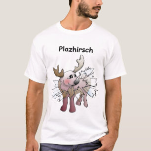 T-shirt Cerf brun