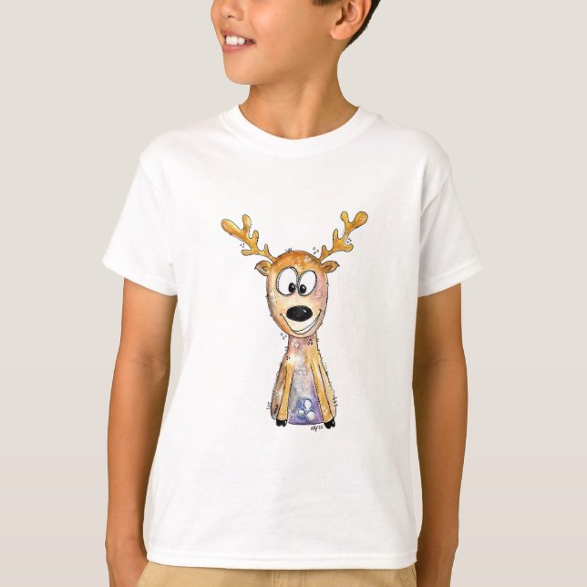 T-shirt Cerf mignon (Devant)
