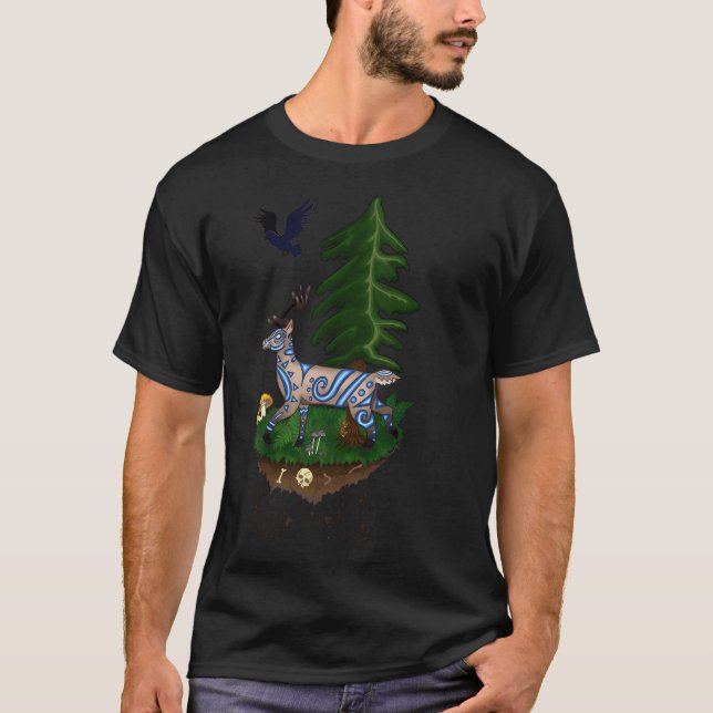 T-shirt Cerf mystique (Devant)