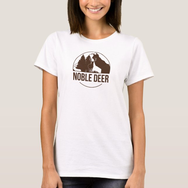 T-shirt Cerf Noble  (Devant)