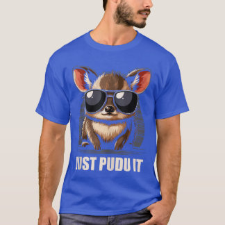 T-shirt Cerf Pudu mignon d'Amérique du Sud cadeau de natur
