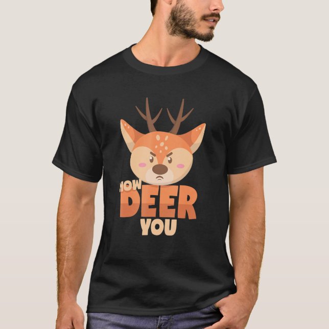 T-shirt Cerf Pun (Devant)