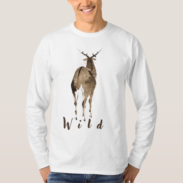 T-shirt Cerf sauvage (Devant)