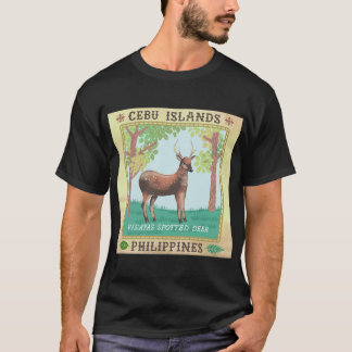 T-shirt Cerf visayen de Cebu
