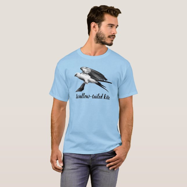 T-shirt Cerf-volant à queue avale (Devant entier)