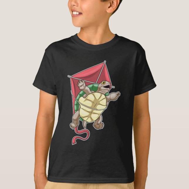 T-shirt Cerf-volant planeur Tortue (Devant)