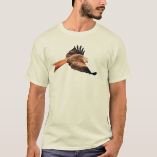 T-shirt Cerf-volant rouge sauvage