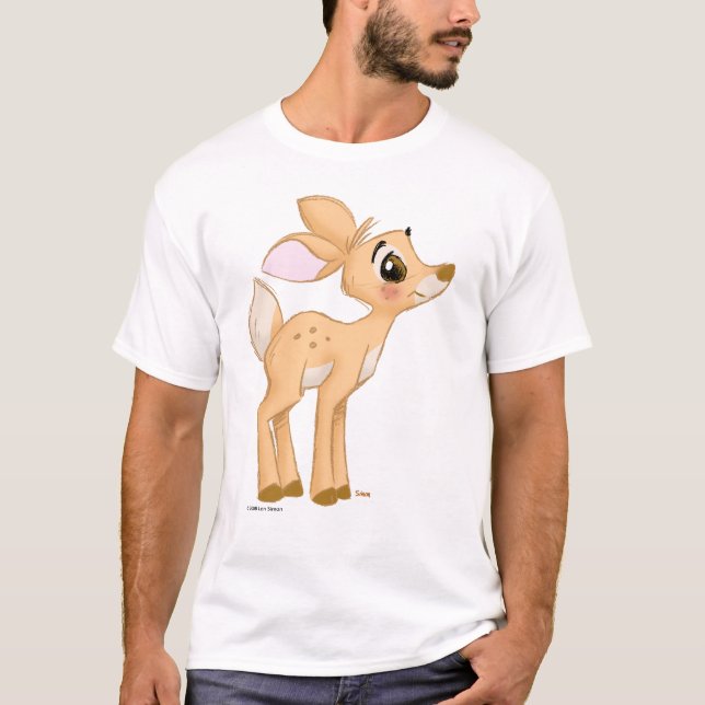 T-shirt cerfs communs (Devant)