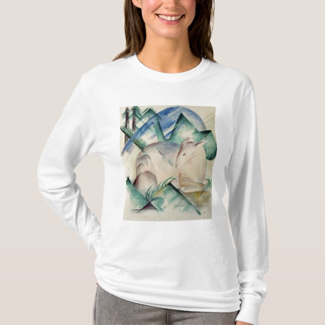 T-shirt Cerfs communs de sommeil (Devant)